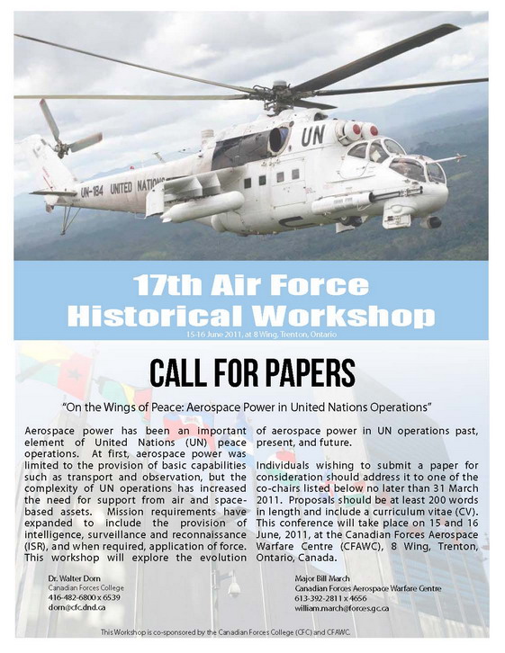 Aerospace-Power-In-UN-Operations_WorkshopPoster_17th-AF-HistWS_15-16June2011_HalfSize