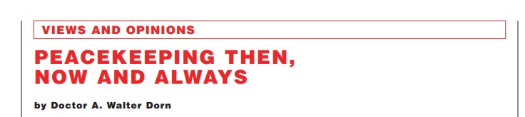 Peacekeeping CMJ Title 2006