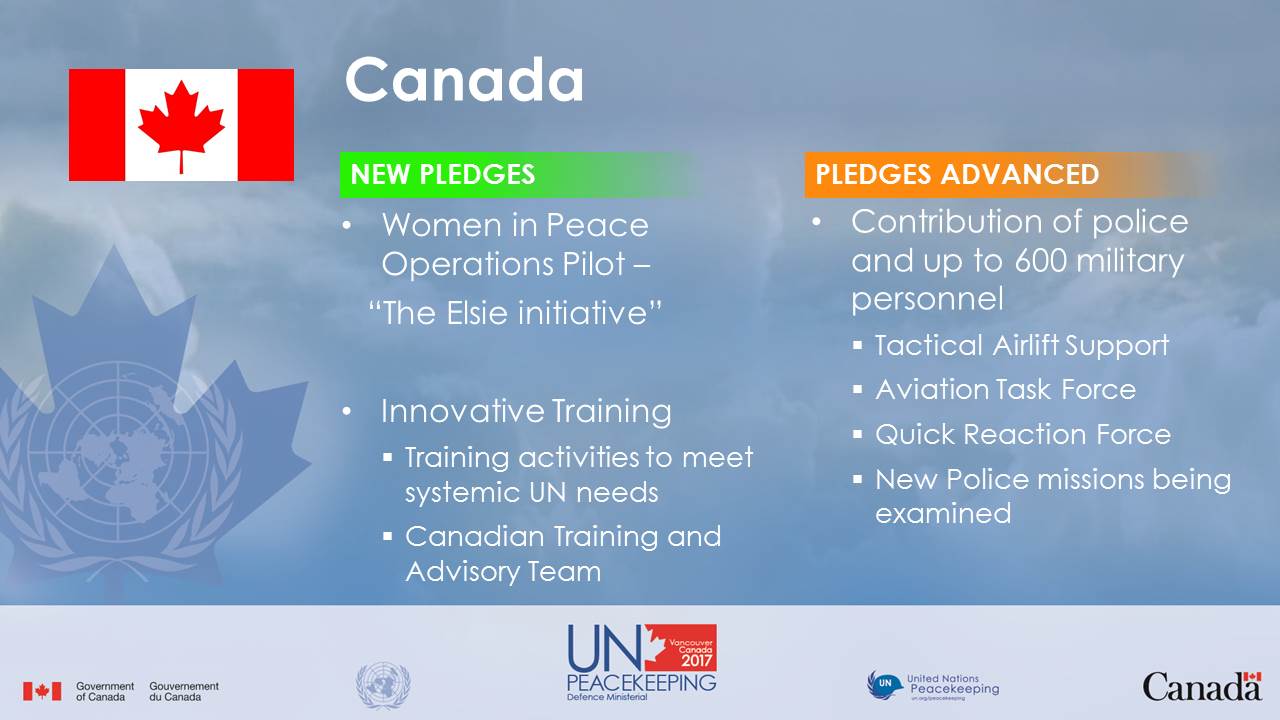 Pledges Peacekeeping Vancouver Ministerial Canada unpkdm pledges en Accessed 2Dec2017